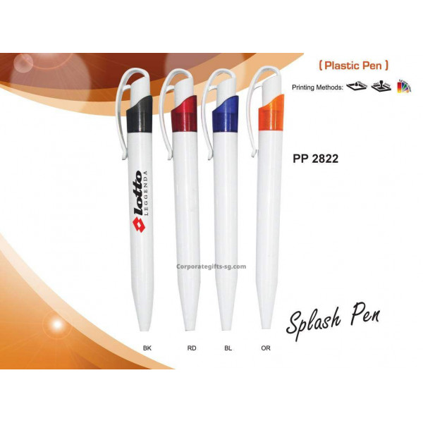 PP 2822 Splash Pen (Plastic Pen)